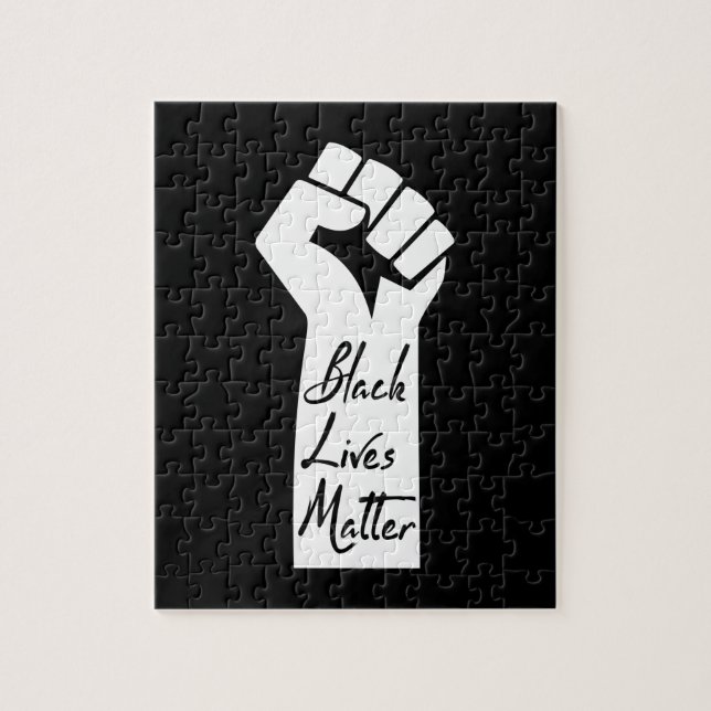 Black Lives Matter Black Woman (Vertikal)