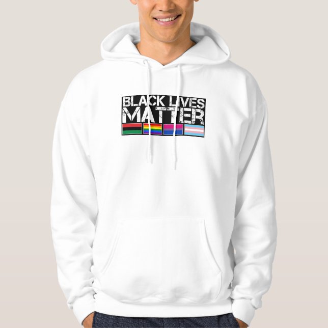 Black Lives Matter LGBT Hoodie (Vorderseite)