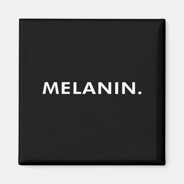 Black Lives Matter Melanin Magnet (Vorne)