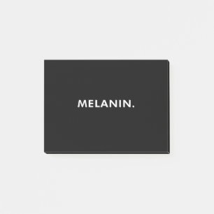 Black Lives Matter Melanin Post-it Klebezettel