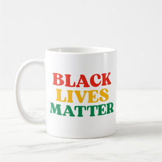 Black Lives Matter Ornament Kaffeetasse