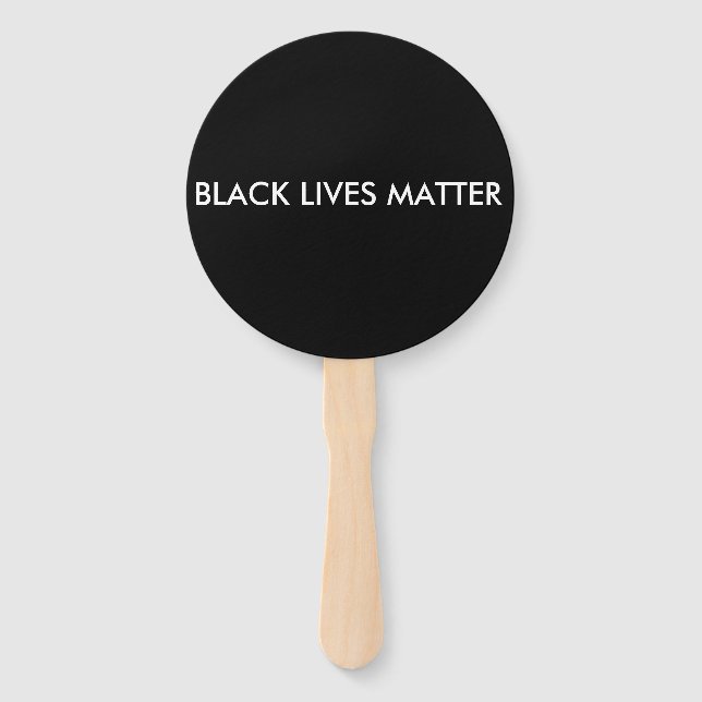 Black Lives Matter Set of Fans Fächer (Vorderseite)