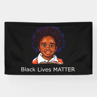 Black Living Matter Family Child Boy Rassismus Soh Banner
