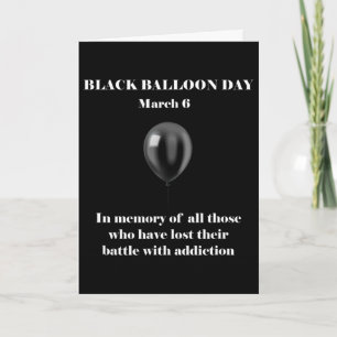 Black Lloon Day Überdosis-Bewusstseins-Zusatz Karte