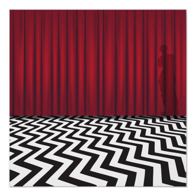 Black Lodge Foto Print Poster (Vorderseite)