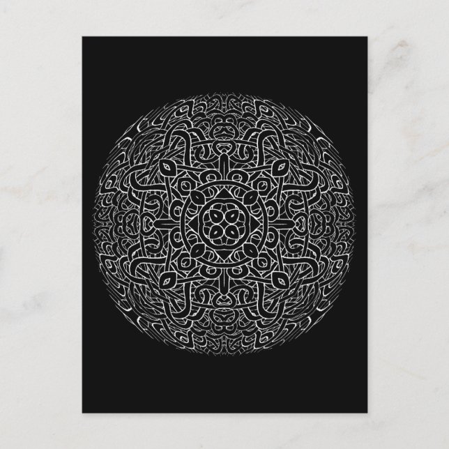 Black Lotus 2 Postkarte (Vorderseite)