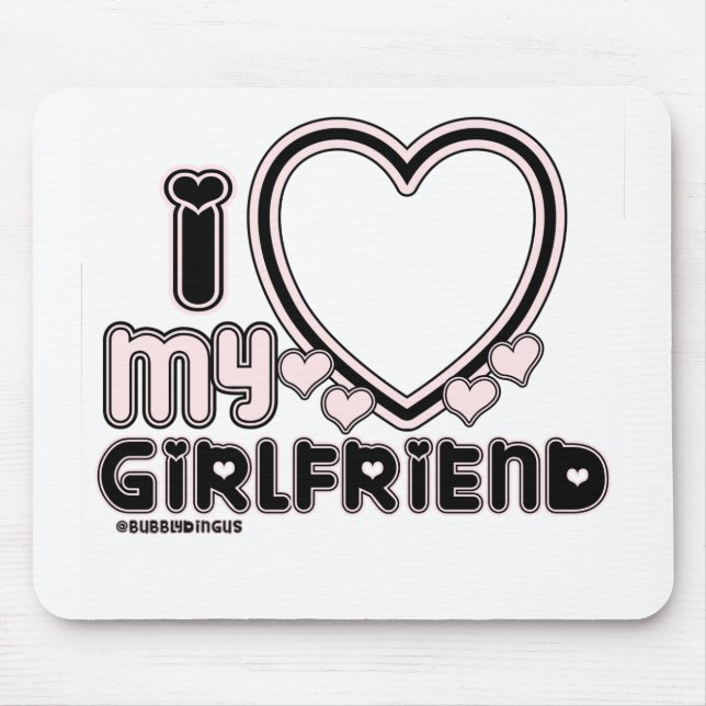BLACK LUV 1 MOUSEPAD (Vorne)