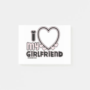 BLACK LUV 1 POST-IT KLEBEZETTEL