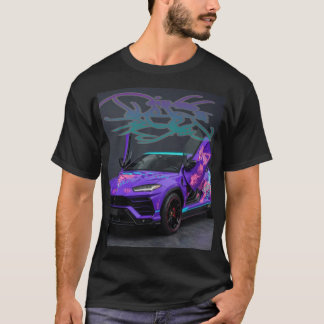 Black Lyon Design Racing Urus Pink Panther R333 T-Shirt