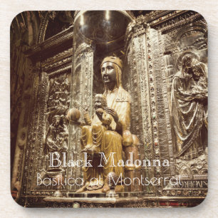 Black Madonna Getränkeuntersetzer