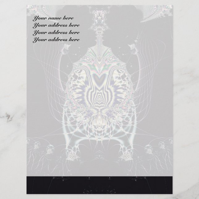 Black Magic Letterhead Briefbogen (Vorderseite)