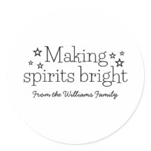 Black Making Spirituosen Helle Holiday Stickers