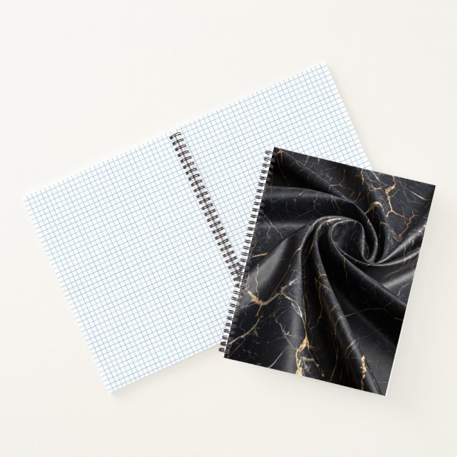 Black Marble Gold Notebook Notizbuch (Innenseite)
