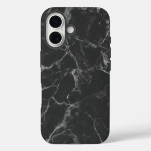 Black Marble iPhone 16 Hülle