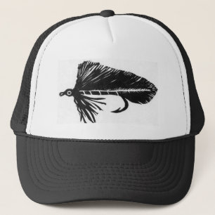 Black Matuka Streamer Hat Truckerkappe