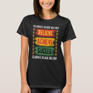 Black Melanin Pride Afro Familie feiert Black Hi T-Shirt