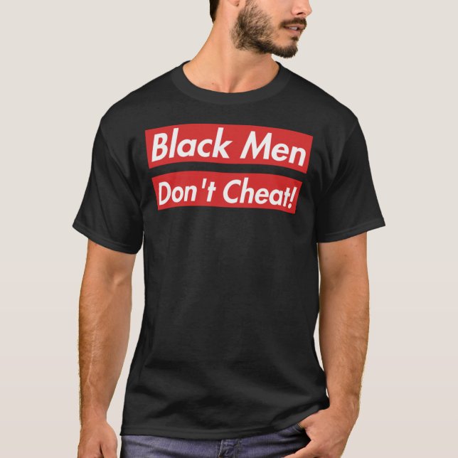 Black Men Don’T Cheat Hardy Caprio BMDC Essential  T-Shirt (Vorderseite)