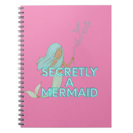 Black Mermaid Journal Notizblock