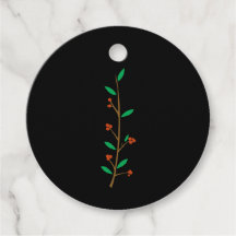 Black Merry Botanical Berry Branch Holiday Party