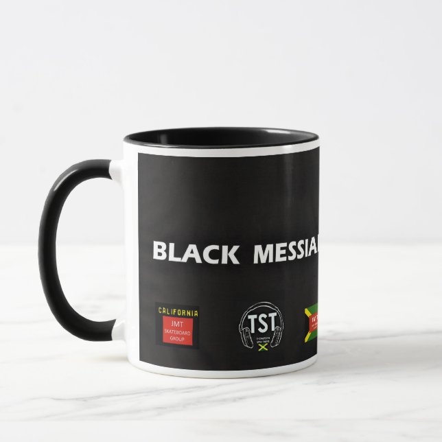 BLACK MESSIAH JMT Skateboard-Tasse Tasse (Links)