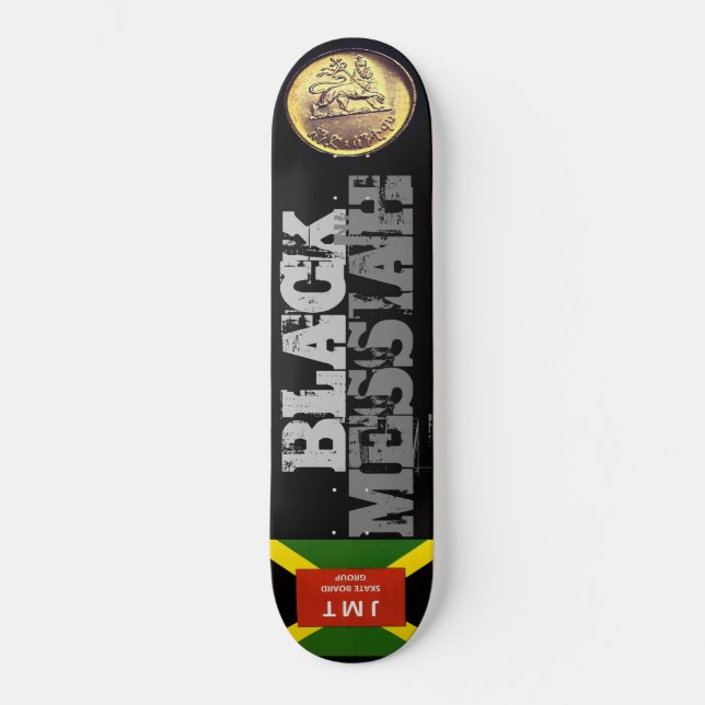BLACK MESSIAH Skateboard (Vorderseite)