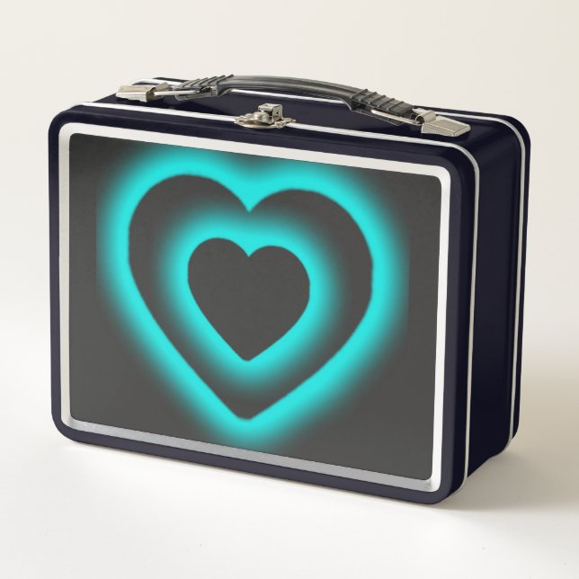 Black Metal Lunchbox (Devant)