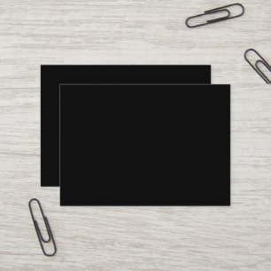 Black Mighty Business Card Visitenkarte
