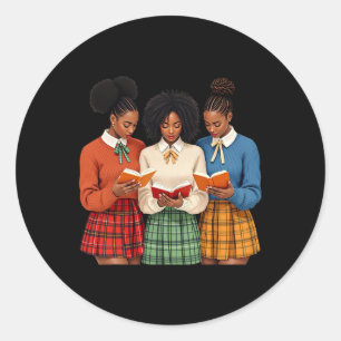Black Minds Problem Lesen Sie Buch Wissen Schwarz Runder Aufkleber
