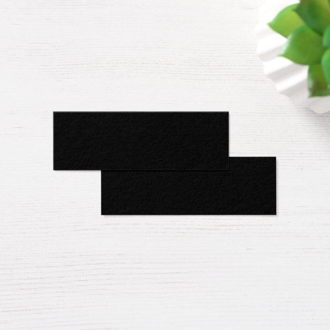 Black Mini-Visitenkarte (Schreibtisch)