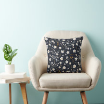 Black Minimalistisch Gentle Garden Wildblumen Kind