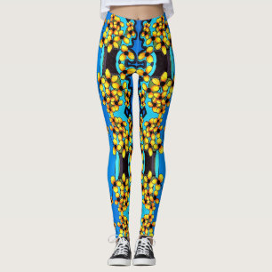 Black Mit Augen Susan Leggings