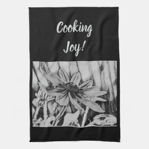 Black Mit Augen Susan Potholder Set Geschirrtuch