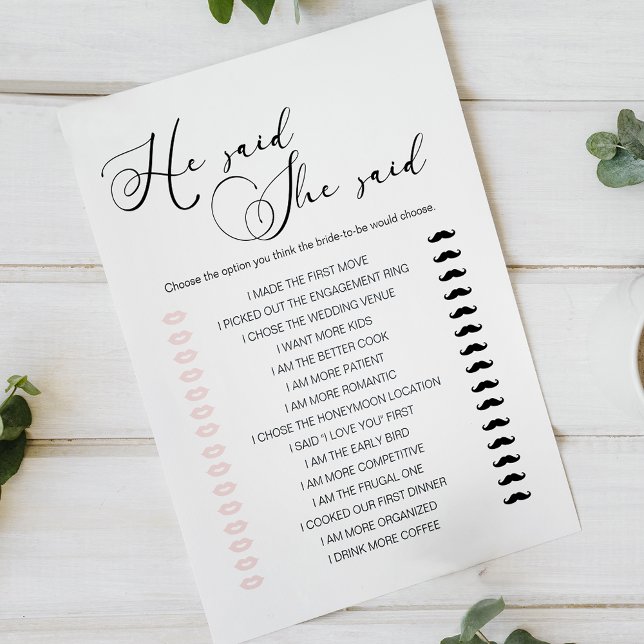 Black Modern Simple Script Game sagte er (Von Creator hochgeladen)