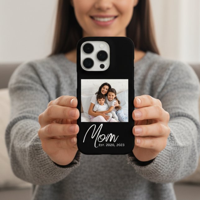 Black Mom Established Script Photo Case-Mate  iPhone 16 Pro Hülle (Von Creator hochgeladen)