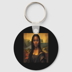 Black Mona Lisa Black History African Königin 1 Schlüsselanhänger