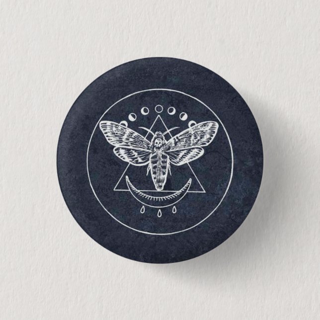Black Moon Sigil Button (Vorderseite)
