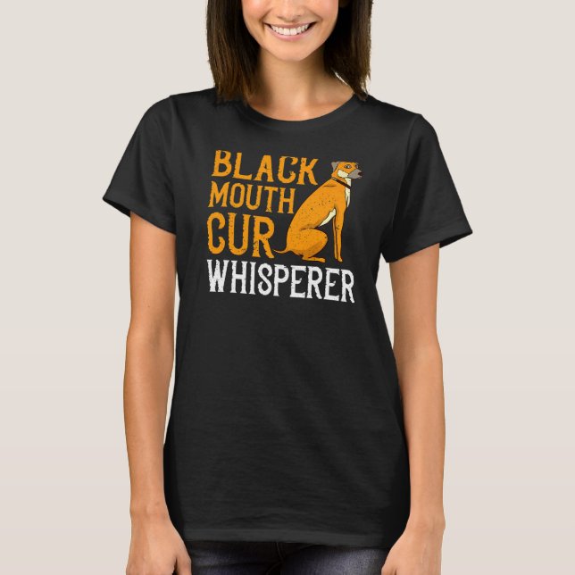 Black Mouth Cur Doppies Welwner Training 6 T-Shirt (Vorderseite)
