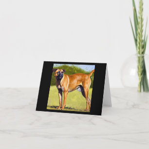 Black Mouth Cur Hund Karte
