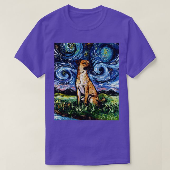 Black Mouth Cur Night T-Shirt (Design vorne)