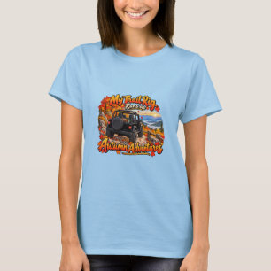 Black_My Trail Rig Runs T-Shirt
