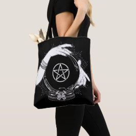 Black Mystic Fortune Teller Mystical Crystal Ball Tasche