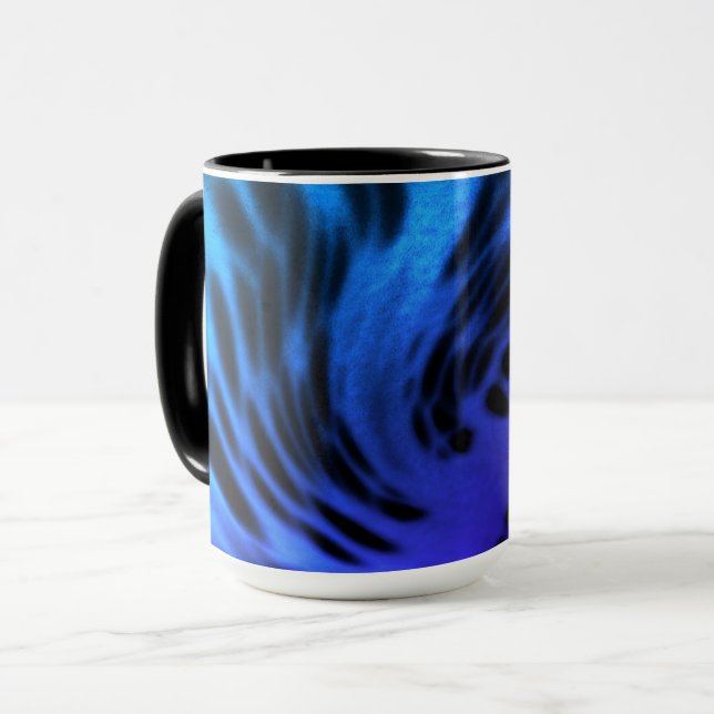 Black n Blue Mug (Devant gauche)