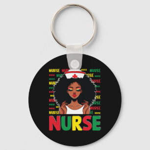 Black Nurse hoch entwickelt und wunderschön Melani Schlüsselanhänger