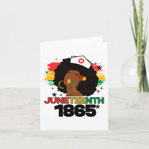 Black Nurse Juni 1865 Freedom Black Women Nu Karte