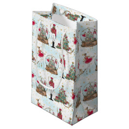 Black Nutcracker Ballet Geschenktasche Kleine Geschenktüte