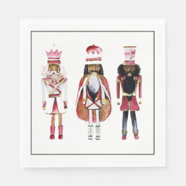 Black Nutcracker Paper Napkin Serviette