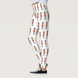 Black Nutcracker Weihnachts-Leggings Leggings