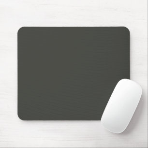 Black Olive Solid Color Mousepad