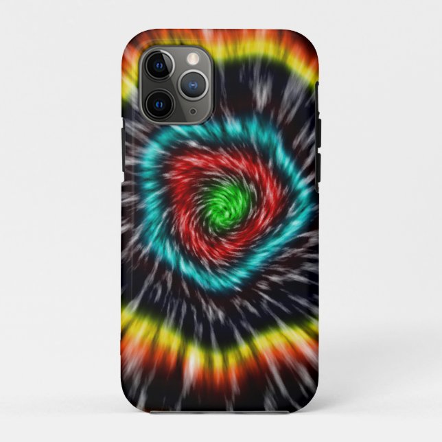 Black Opal Gefärbte Krawatte, Case-Mate iPhone Hülle (Rückseite)
