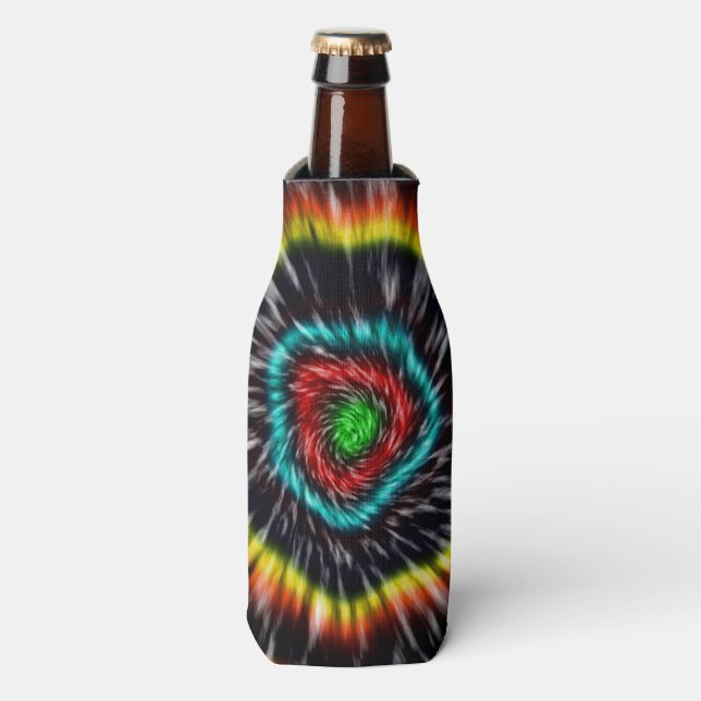 Black Opal Gefärbte Krawatte, Flaschenkühler (Flaschenvorderseite)